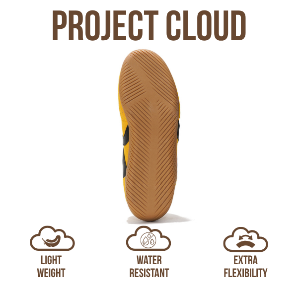 Project Cloud | "Goal" Sneakers for Women | Memory Foam Technology | Lightweight | Non-Slip