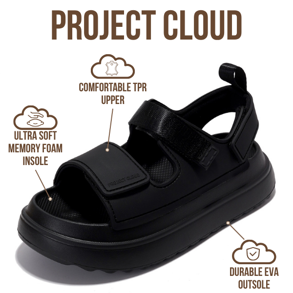 Project Cloud | "Goldie" Womens Sandals | ProjectPlush™ | Waterproof | Lightweight | Non-Slip
