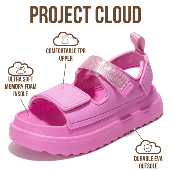Project Cloud | "Goldie" Womens Sandals | ProjectPlush™ | Waterproof | Lightweight | Non-Slip
