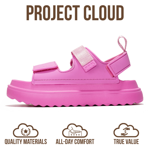 Project Cloud | "Goldie" Womens Sandals | ProjectPlush™ | Waterproof | Lightweight | Non-Slip