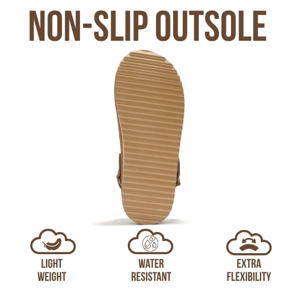 Project Cloud Women's | Genuine Suede Clogs for Women | Memory Foam | Lightweight | Non-Slip - Goldstar