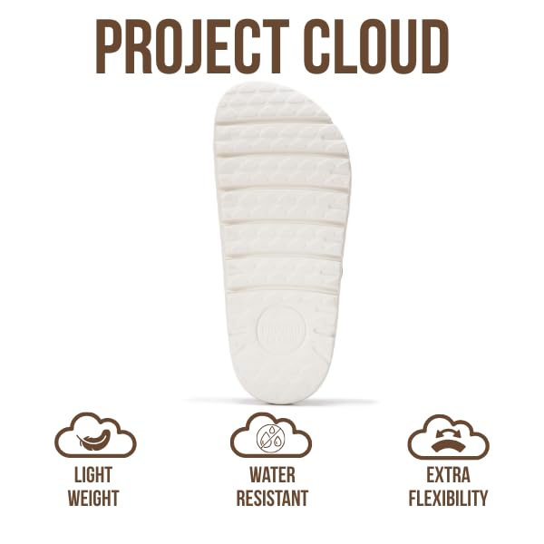 Project Cloud Women's | Genuine Leather Platform Sandals | ProjectPlush | Non-Slip - Greece Chunky