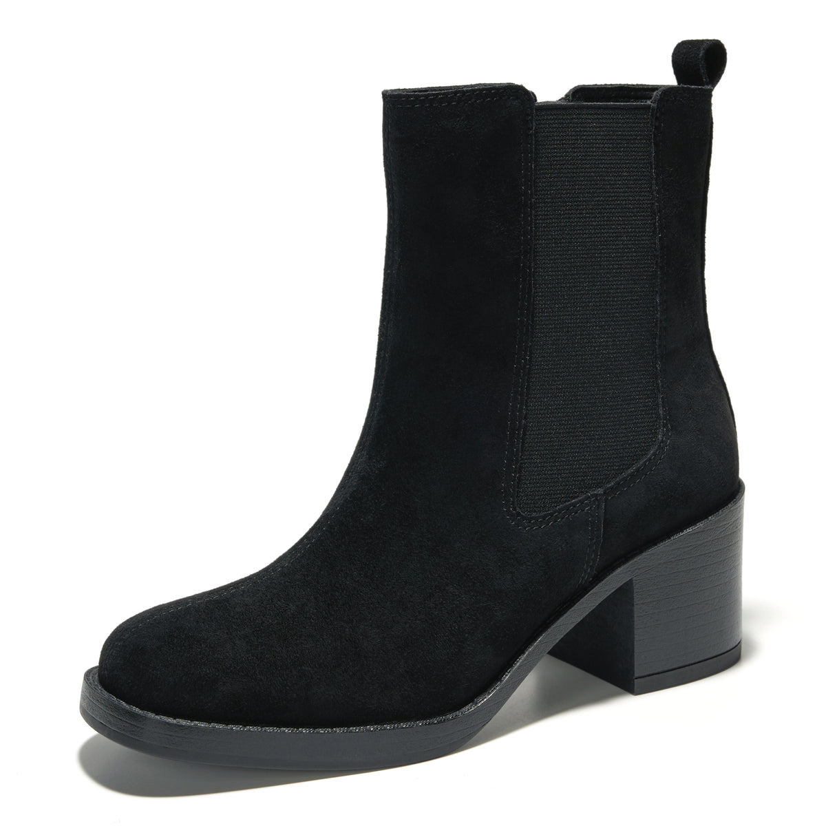 Project Cloud Women's | 100% Genuine Leather Heeled Chelsea Boots | SmartFoam Insole | Lightweight | Non-Slip - Hannah - Project Cloud - Boots -Shop Project Cloud premium footwear Now!
