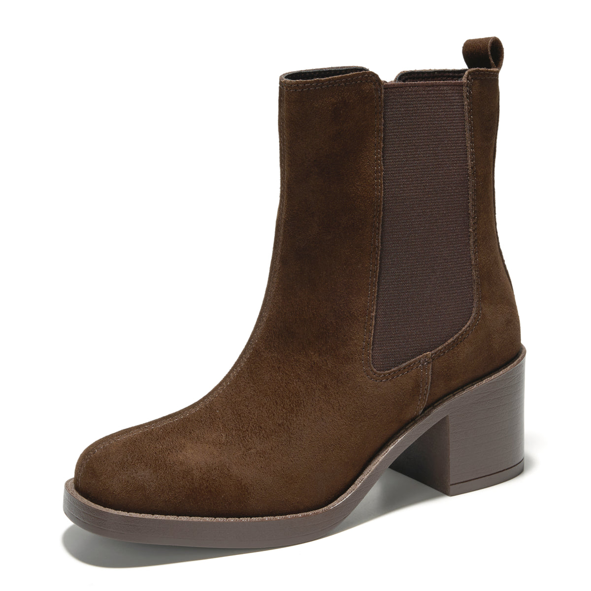 Project Cloud Women's | 100% Genuine Leather Heeled Chelsea Boots | SmartFoam Insole | Lightweight | Non-Slip - Hannah - Project Cloud - Boots -Shop Project Cloud premium footwear Now!
