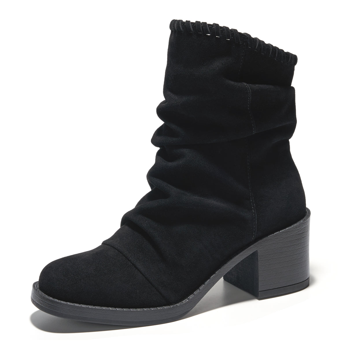 Project Cloud Women's | 100% Genuine Leather Ankle Slouch Boots | High Density Foam Insole | Lightweight | Non-Slip - Harmony - Project Cloud - Boots -Shop Project Cloud premium footwear Now!