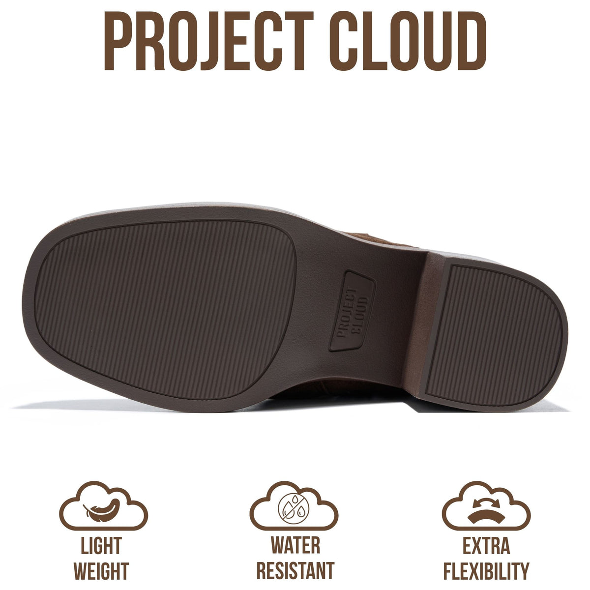 Project Cloud Women's | 100% Genuine Leather Ankle Slouch Boots | High Density Foam Insole | Lightweight | Non-Slip - Harmony - Project Cloud - Boots -Shop Project Cloud premium footwear Now!