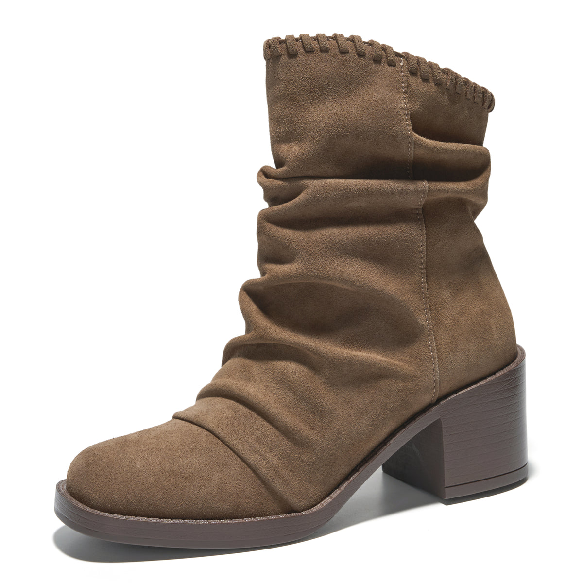 Project Cloud Women's | 100% Genuine Leather Ankle Slouch Boots | High Density Foam Insole | Lightweight | Non-Slip - Harmony - Project Cloud - Boots -Shop Project Cloud premium footwear Now!