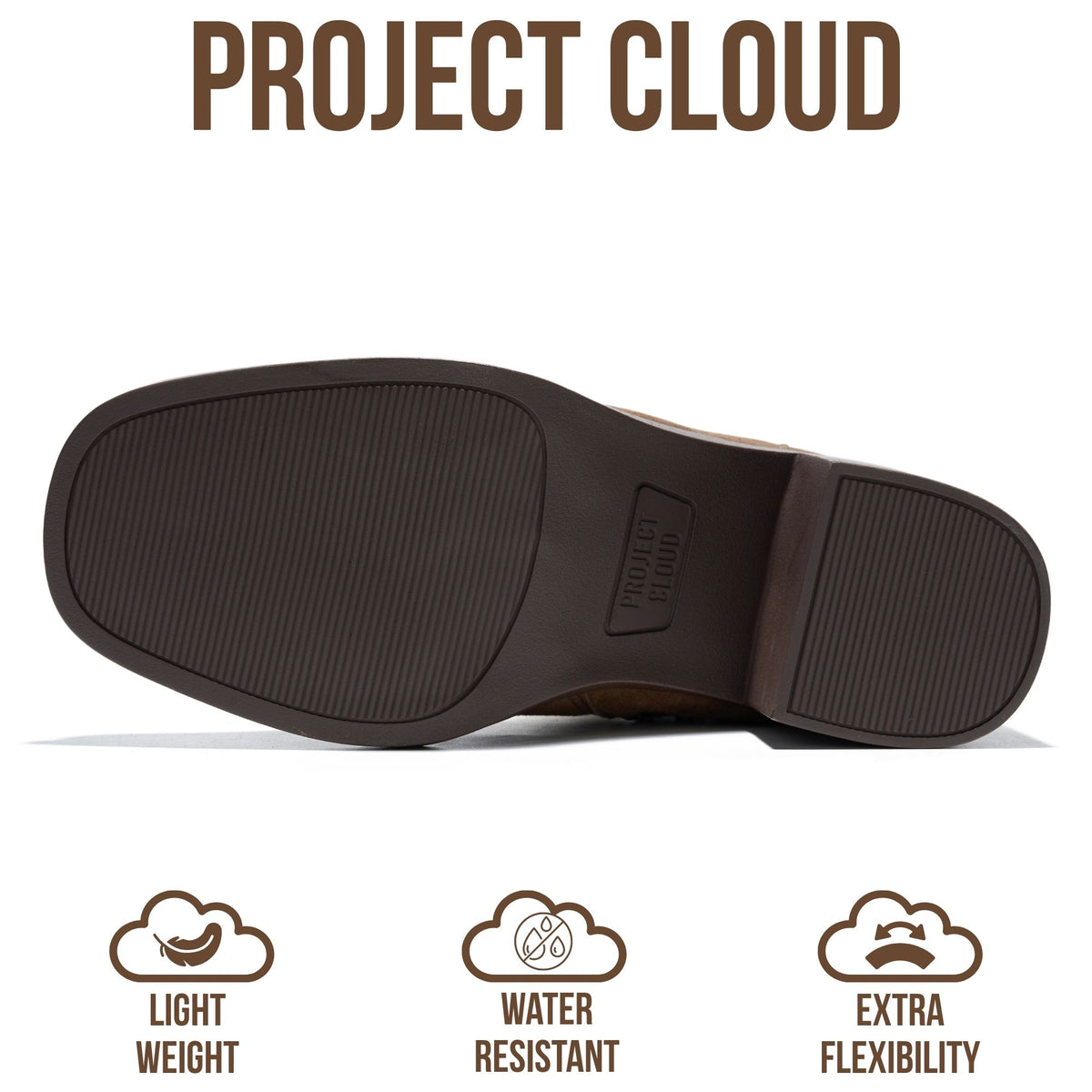 Project Cloud Women's | 100% Genuine Leather Ankle Slouch Boots | High Density Foam Insole | Lightweight | Non-Slip - Harmony - Project Cloud - Boots -Shop Project Cloud premium footwear Now!