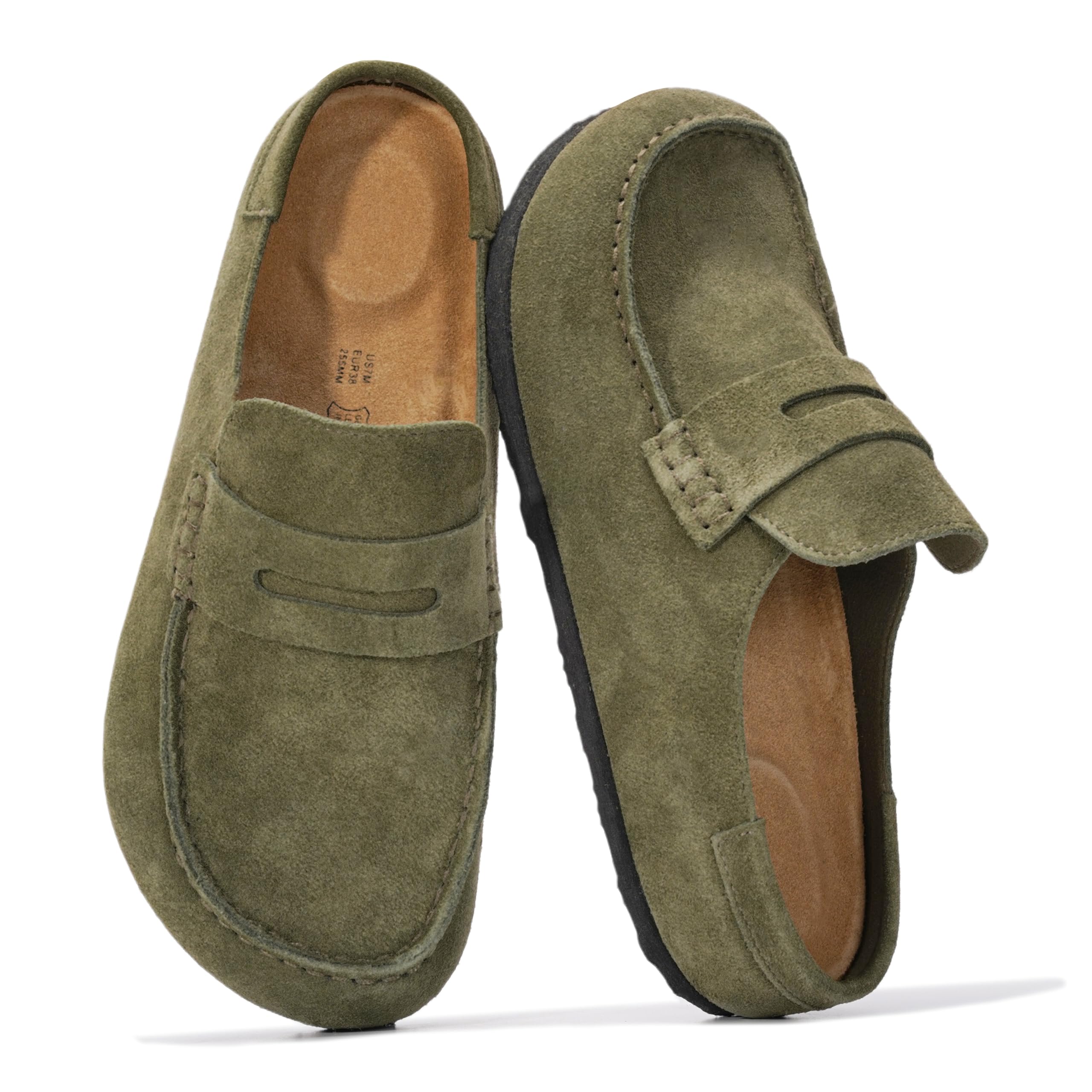 Project Cloud Women's | Genuine Leather Clogs for Women | Memory Foam | Lightweight | Non-Slip - Haven