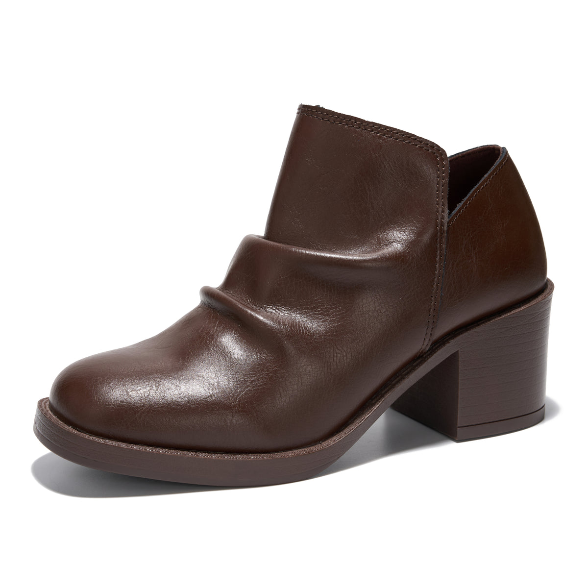 Project Cloud Women's | Genuine Leather Heeled Boots | Smart Foam | Lightweight | Non-Slip - Hazel