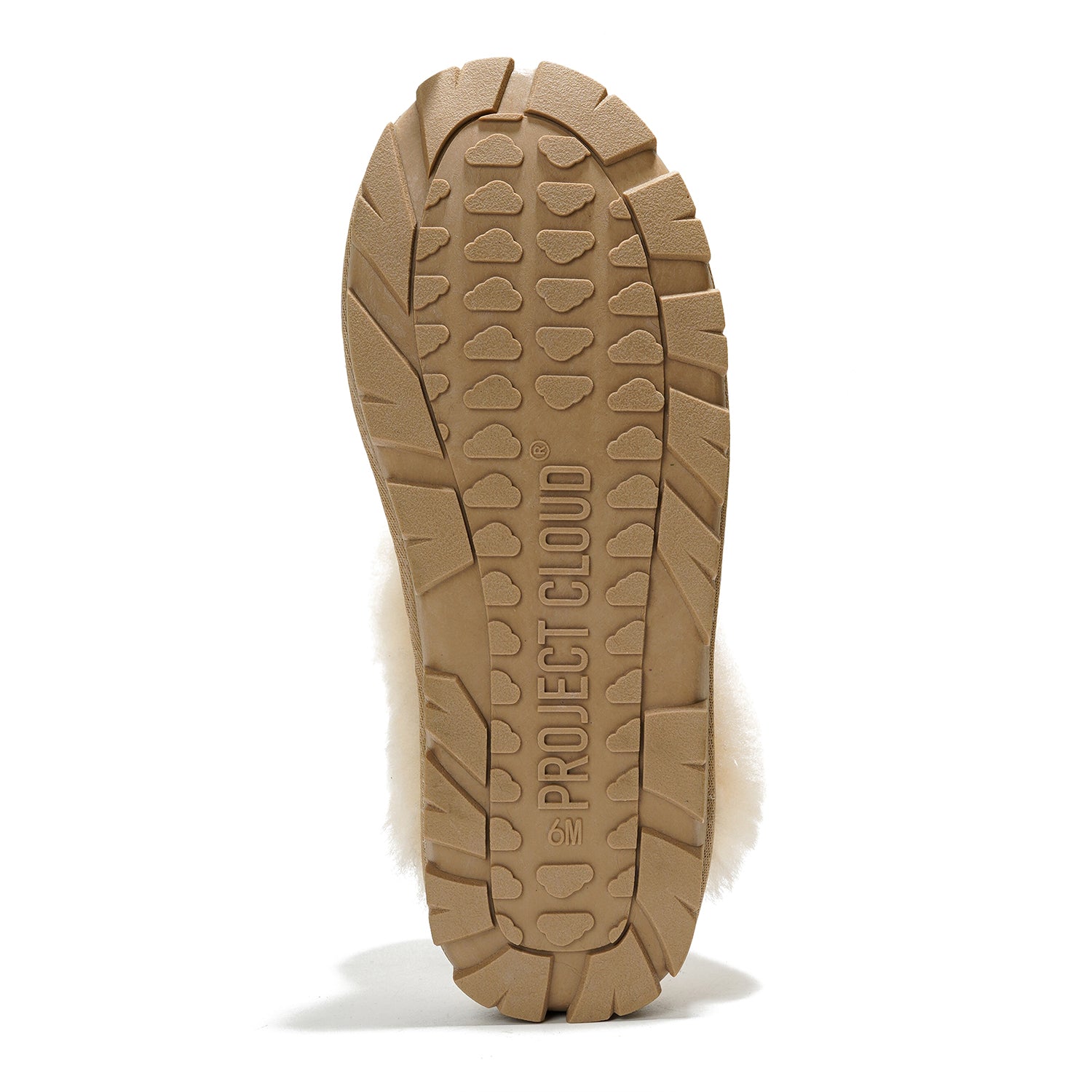 Project Cloud | "Hedy" 100% Genuine Leather & Natural Fur Lining Fuzzy Slippers | Memory Foam | Non-Slip