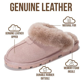 Pantuflas de piel Hedy de Project Cloud: auténtica comodidad y estilo en cualquier lugar 