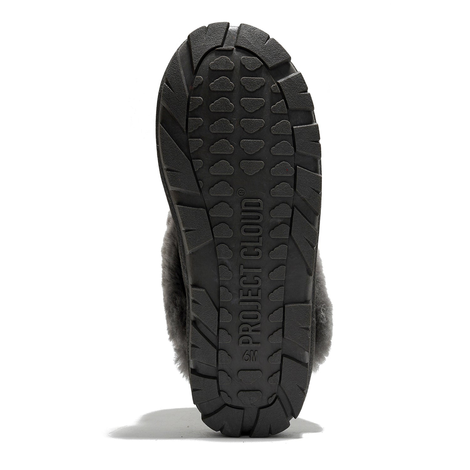 Project Cloud | "Hedy" 100% Genuine Leather & Natural Fur Lining Fuzzy Slippers | Memory Foam | Non-Slip