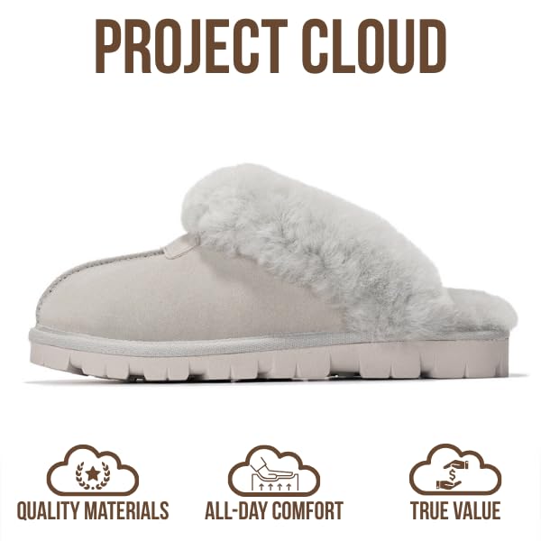 Pantuflas de piel Hedy de Project Cloud: auténtica comodidad y estilo en cualquier lugar 