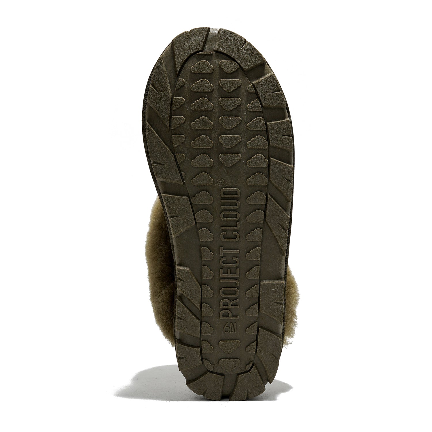 Project Cloud | "Hedy" 100% Genuine Leather & Natural Fur Lining Fuzzy Slippers | Memory Foam | Non-Slip