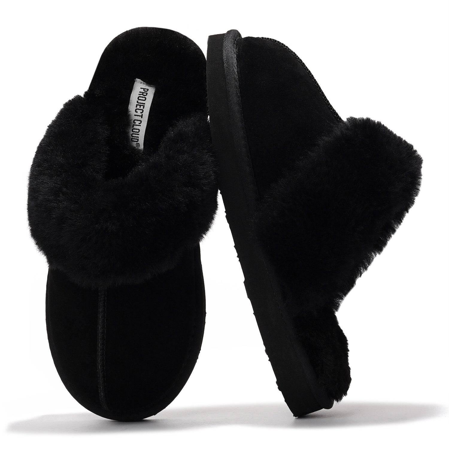 Project Cloud Shearling Slippers for Women - Genuine Suede
