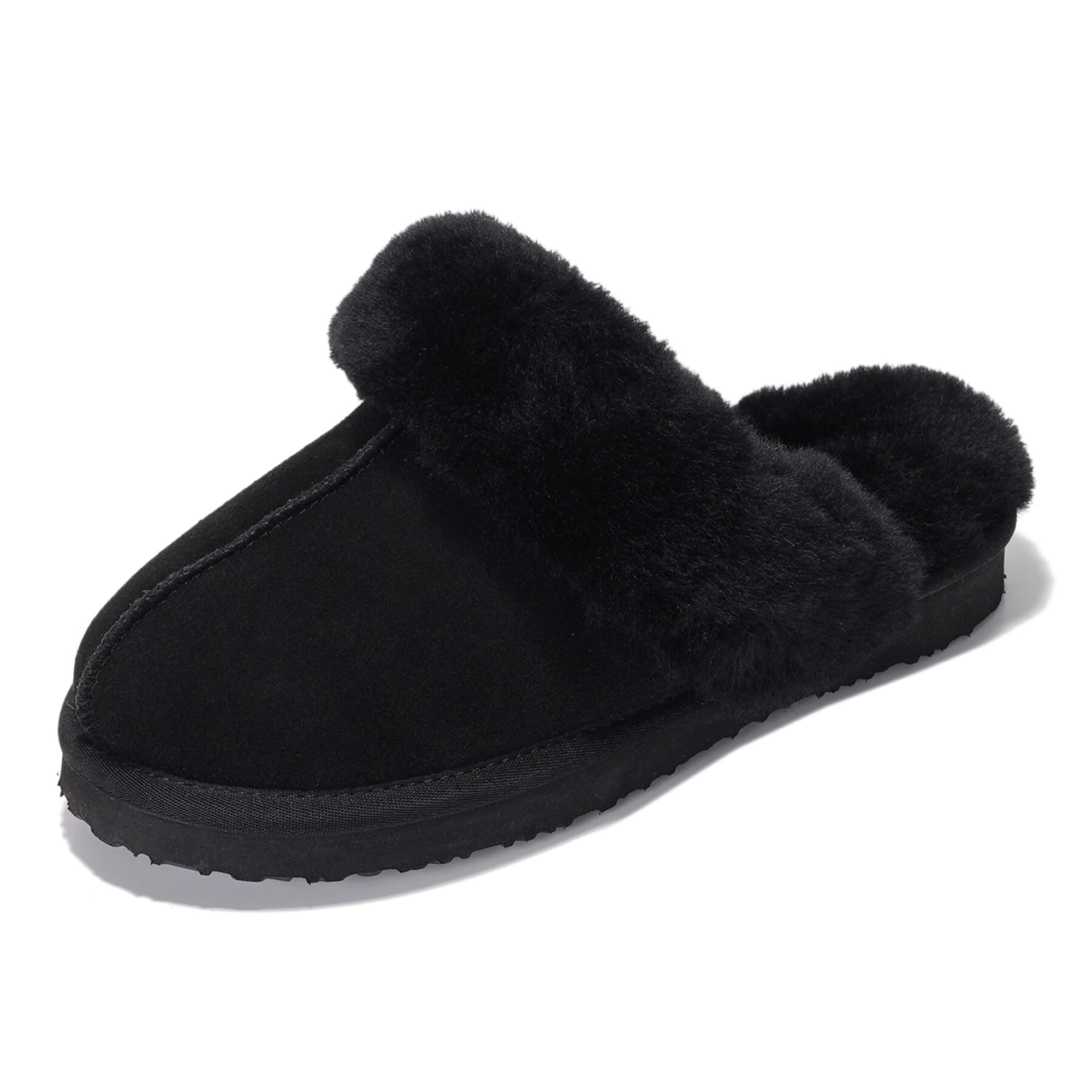 Project Cloud Women's | Shearling & Fuzzy Slippers for Women | Clogs & Mules | Memory Foam | Non-Slip - Henka