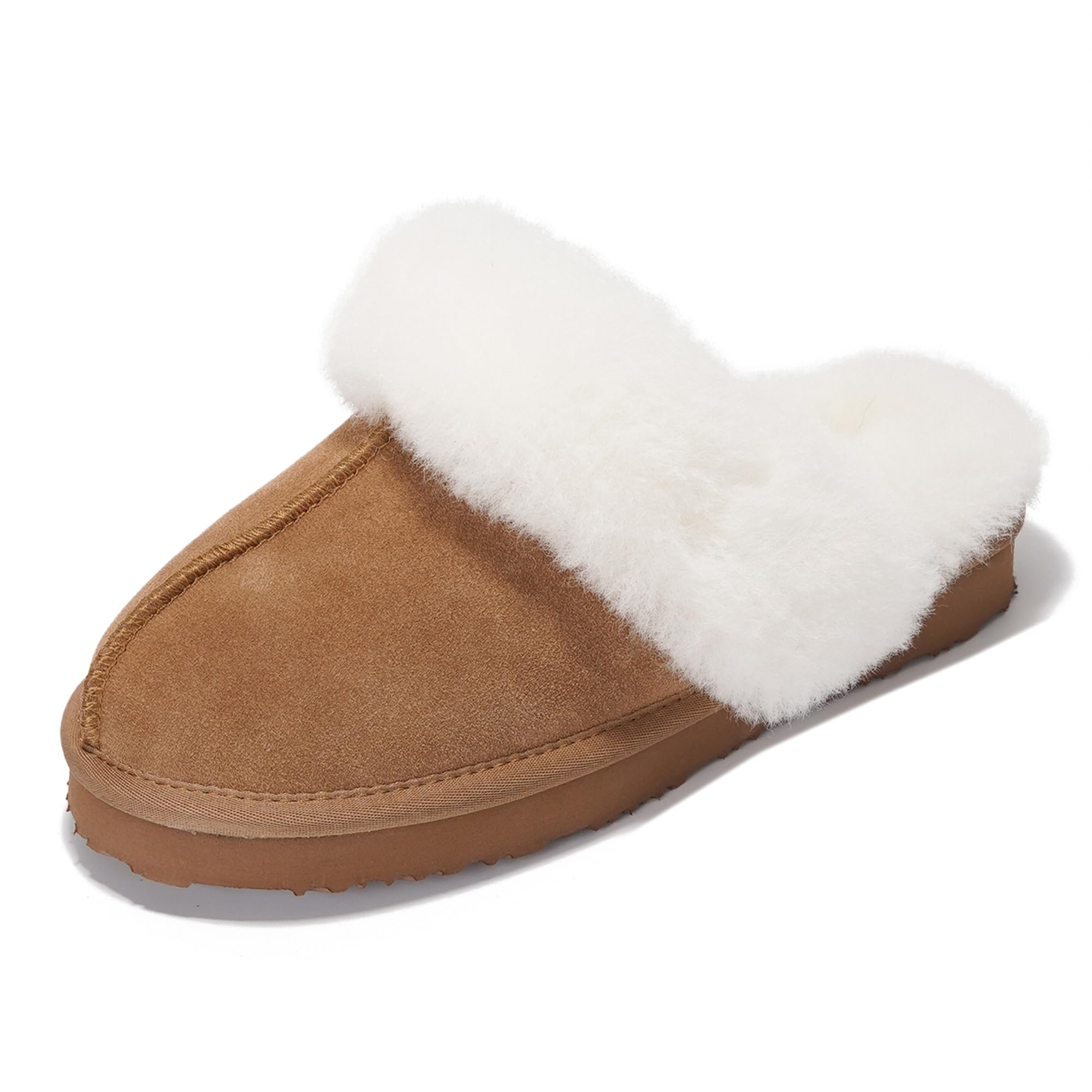 Project Cloud Women's | Shearling & Fuzzy Slippers for Women | Clogs & Mules | Memory Foam | Non-Slip - Henka
