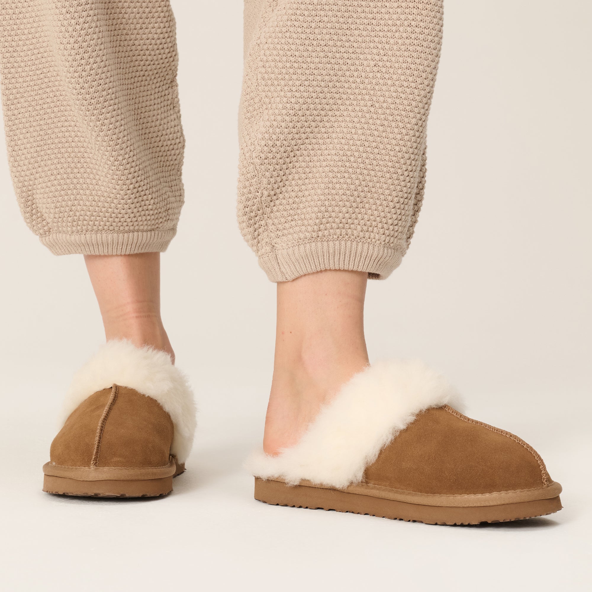 Project Cloud Women's | Shearling & Fuzzy Slippers for Women | Clogs & Mules | Memory Foam | Non-Slip - Henka - Project Cloud - Clogs -Shop Project Cloud premium footwear Now!
