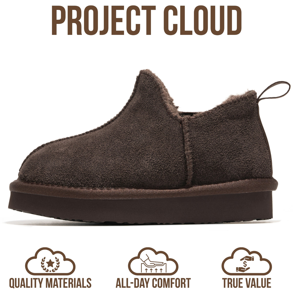 Project Cloud Kids | 100% Genuine Leather Boots for Girls & Boys | Memory Foam Insole | Lightweight | Non-Slip - Henley Kids