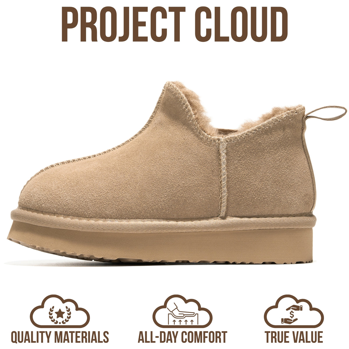 Project Cloud Kids | 100% Genuine Leather Boots for Girls & Boys | Memory Foam Insole | Lightweight | Non-Slip - Henley Kids