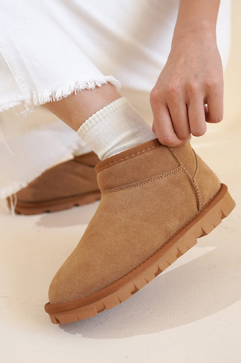 Project Cloud | "Hikey" Ankle Boots for Women | Genuine Leather | Memory Foam | Lightweight | Non-Slip
