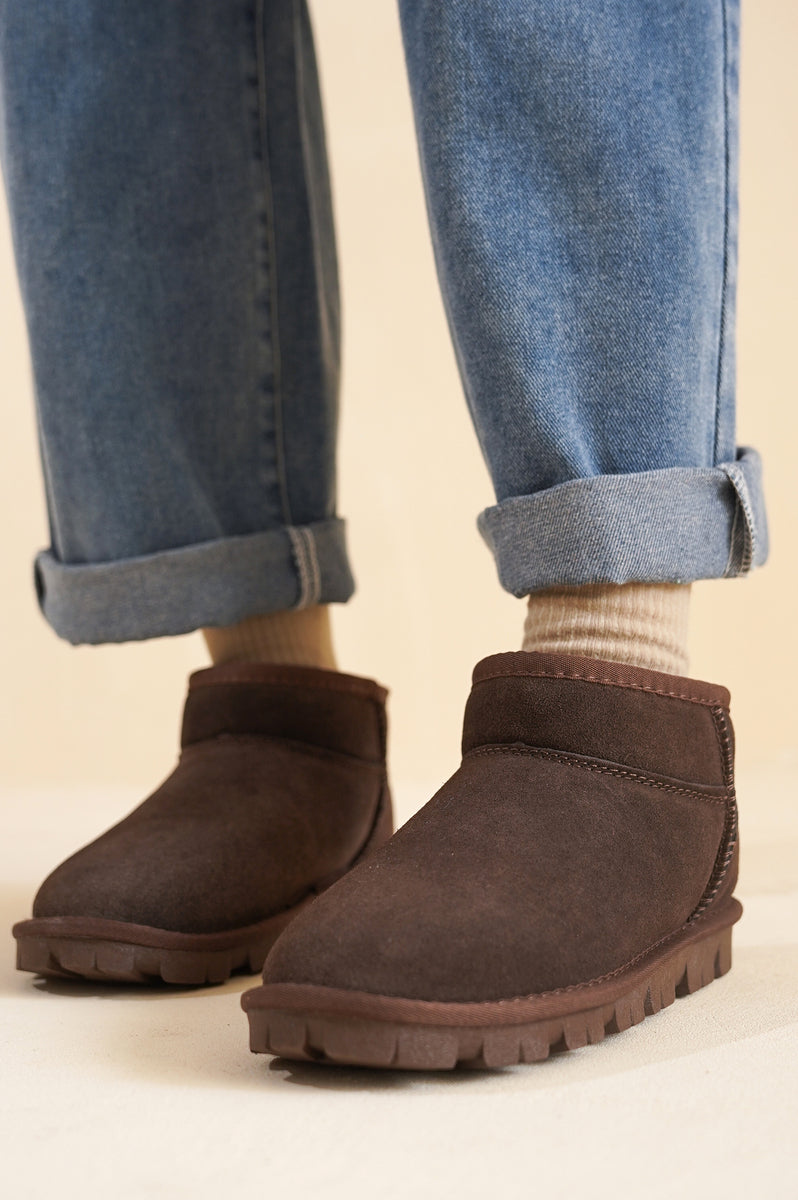Project Cloud | "Hikey" Ankle Boots for Women | Genuine Leather | Memory Foam | Lightweight | Non-Slip