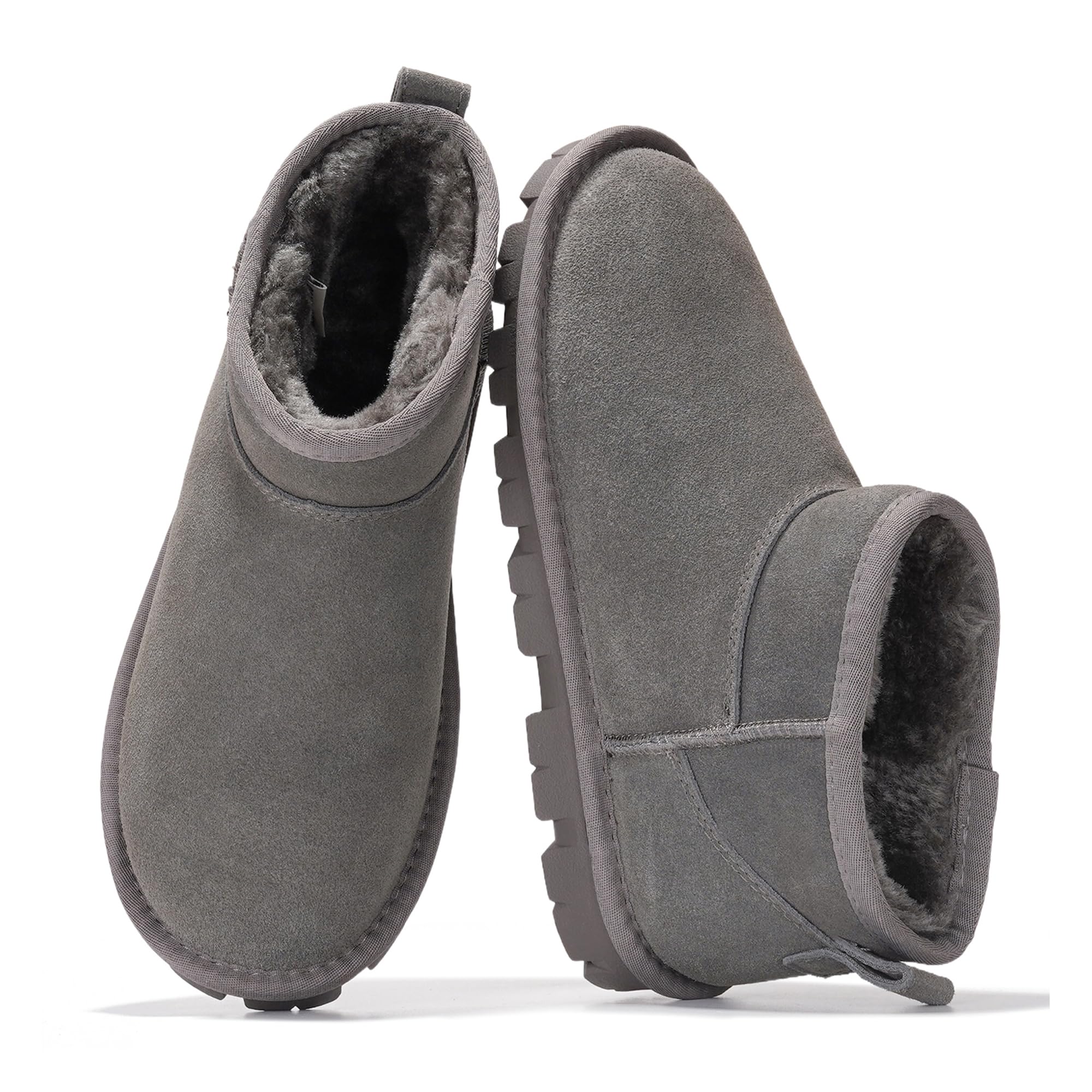 Project Cloud | "Hikey" Ankle Boots for Women | Genuine Leather | Memory Foam | Lightweight | Non-Slip