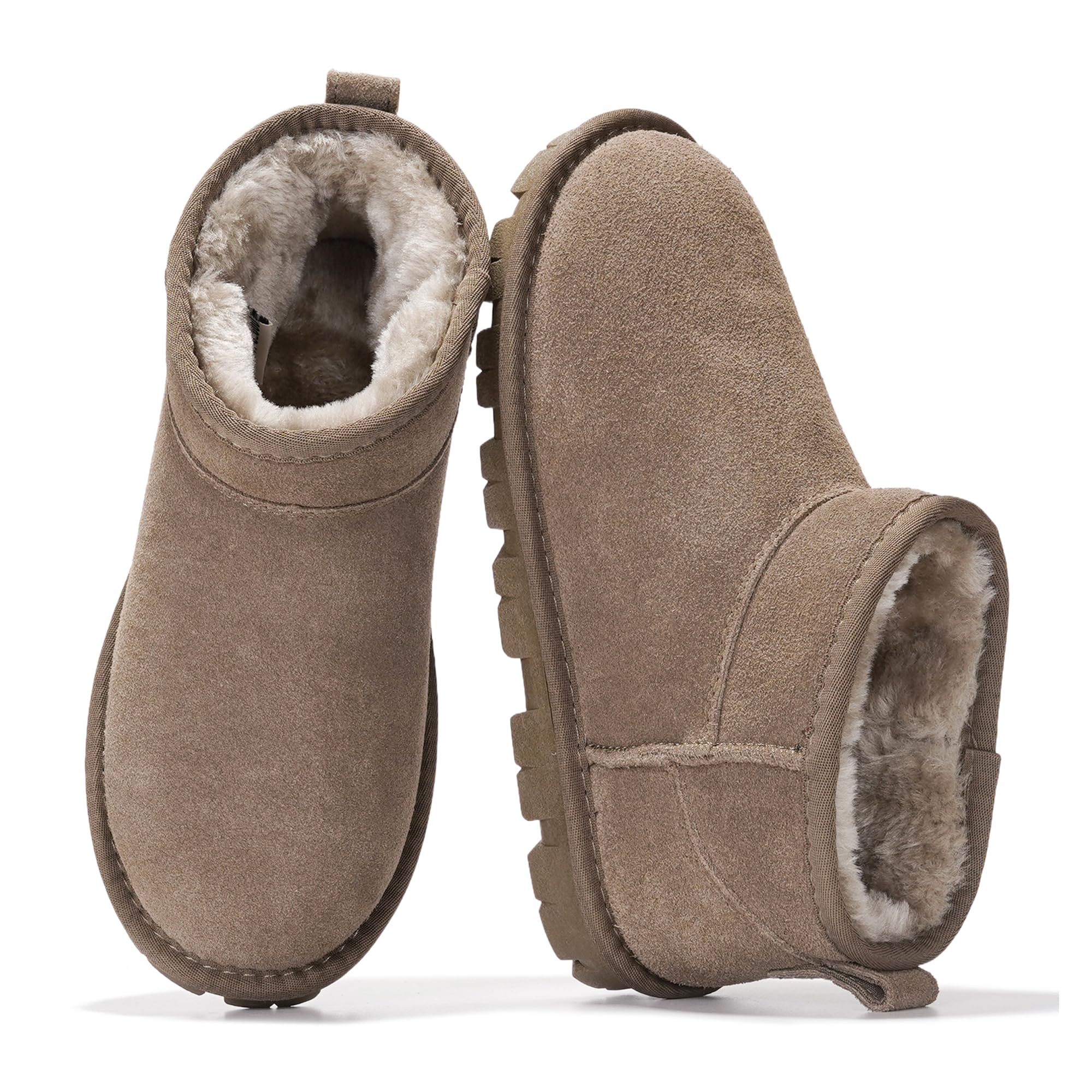Project Cloud | "Hikey" Ankle Boots for Women | Genuine Leather | Memory Foam | Lightweight | Non-Slip
