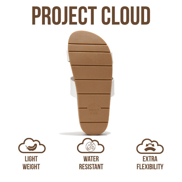 Project Cloud Women's | Lightweight Platform Sandals | Memory Foam Technology | Anti-Slip - Hilltop