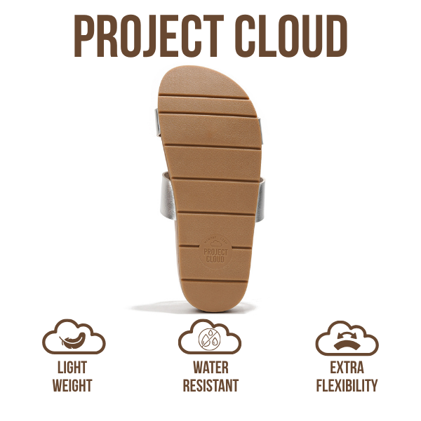 Project Cloud Women's | Lightweight Platform Sandals | Memory Foam Technology | Anti-Slip - Hilltop - Project Cloud - Sandals -Shop Project Cloud premium footwear Now!