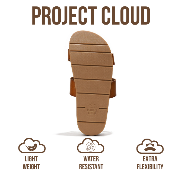Project Cloud Women's | Lightweight Platform Sandals | Memory Foam Technology | Anti-Slip - Hilltop