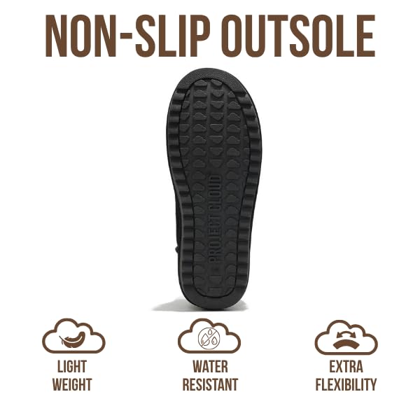 Project Cloud Women's |  100% Genuine Suede Ankle Boots | Water Resistant | ProjectPlush | Lightweight | Non-Slip - Hippy