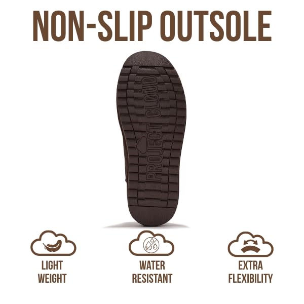 Project Cloud Women's |  100% Genuine Suede Ankle Boots | Water Resistant | ProjectPlush | Lightweight | Non-Slip - Hippy - Project Cloud - Boots -Shop Project Cloud premium footwear Now!