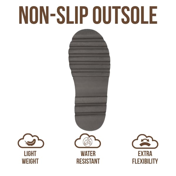 Project Cloud Women's |  100% Genuine Suede Ankle Boots | Water Resistant | ProjectPlush | Lightweight | Non-Slip - Hippy