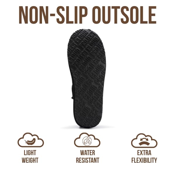 Project Cloud Women's | Micro Boots for Women | 100% Genuine Leather | Memory Foam | Lightweight | Non-Slip - Hipster