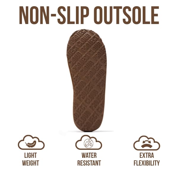 Project Cloud Women's | Micro Boots for Women | 100% Genuine Leather | Memory Foam | Lightweight | Non-Slip - Hipster