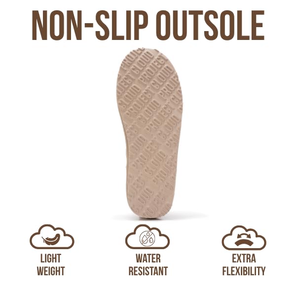 Project Cloud Women's | Micro Boots for Women | 100% Genuine Leather | Memory Foam | Lightweight | Non-Slip - Hipster