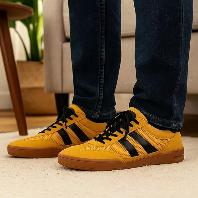 Project Cloud Men's | Sneakers for Men | Mesh Upper | Memory Foam | Lightweight | Non-Slip - HisVerdict