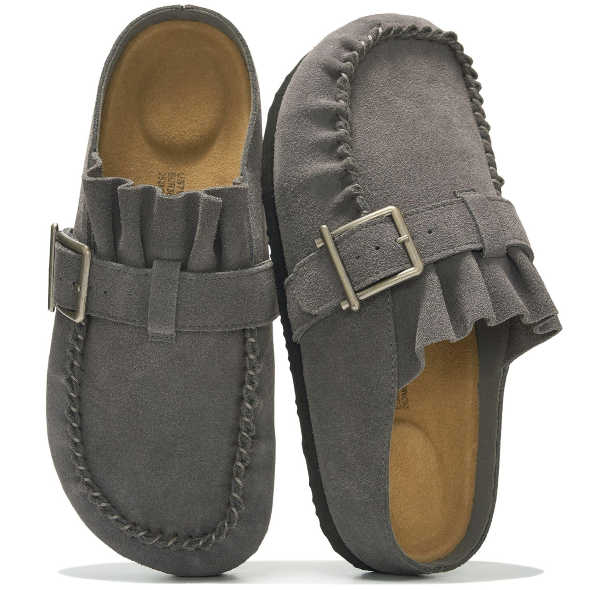 Project Cloud Women's | 100% Genuine Leather Clogs for Women | Memory Foam | Lightweight | Non-Slip - Holland
