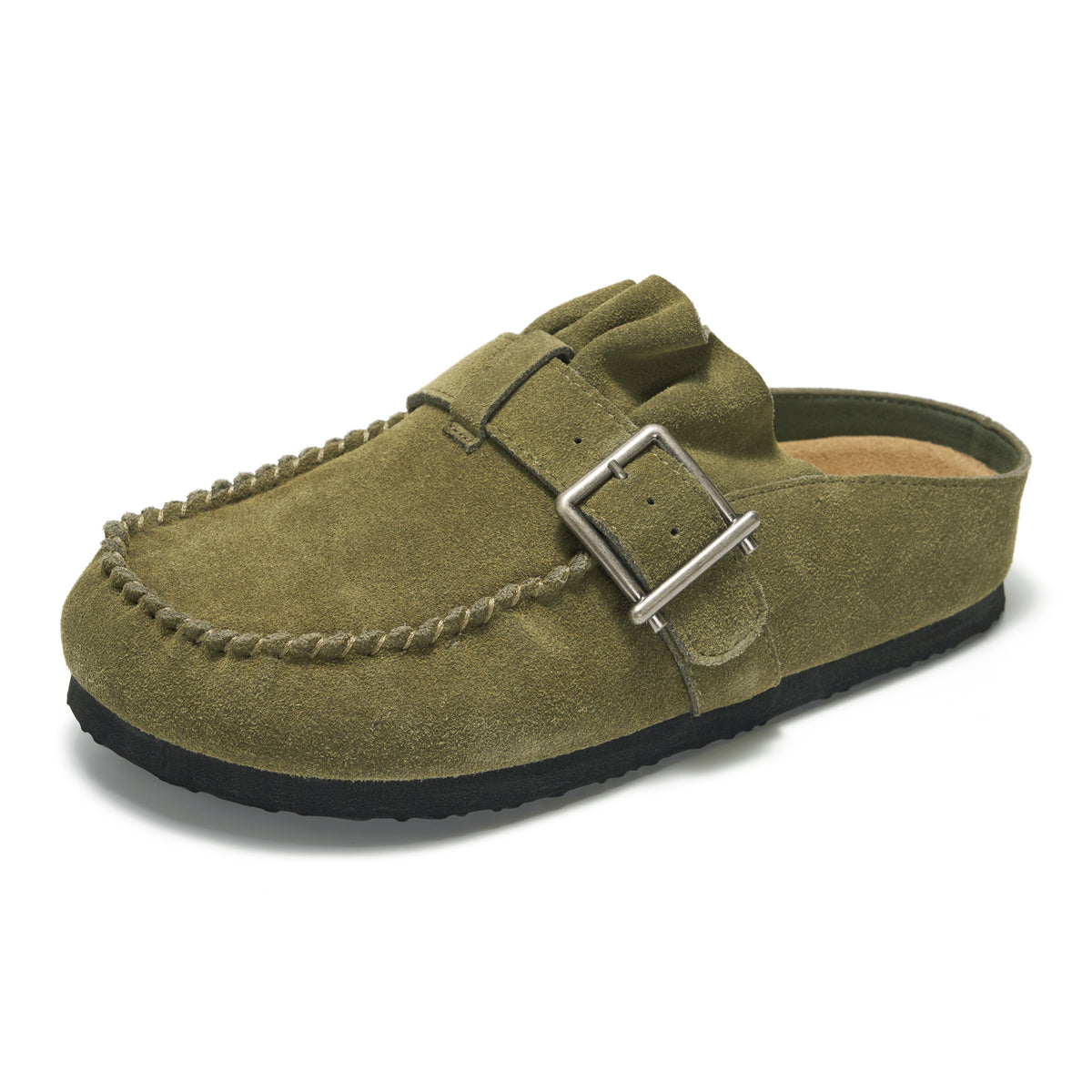 Project Cloud Women's | 100% Genuine Leather Clogs for Women | Memory Foam | Lightweight | Non-Slip - Holland