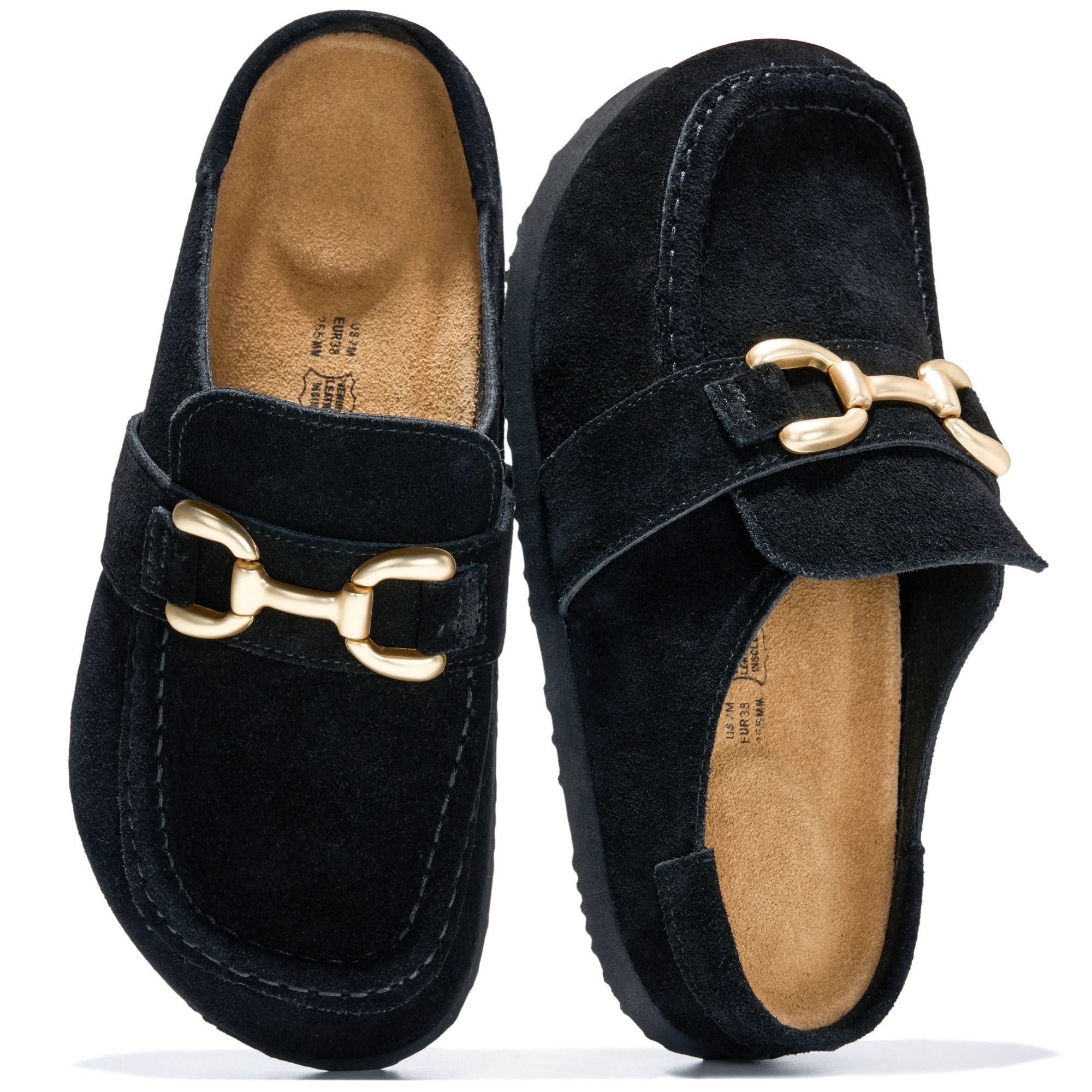 Project Cloud Women's | 100% Genuine Leather Loafers | Lightweight | Non-Slip - Holly
