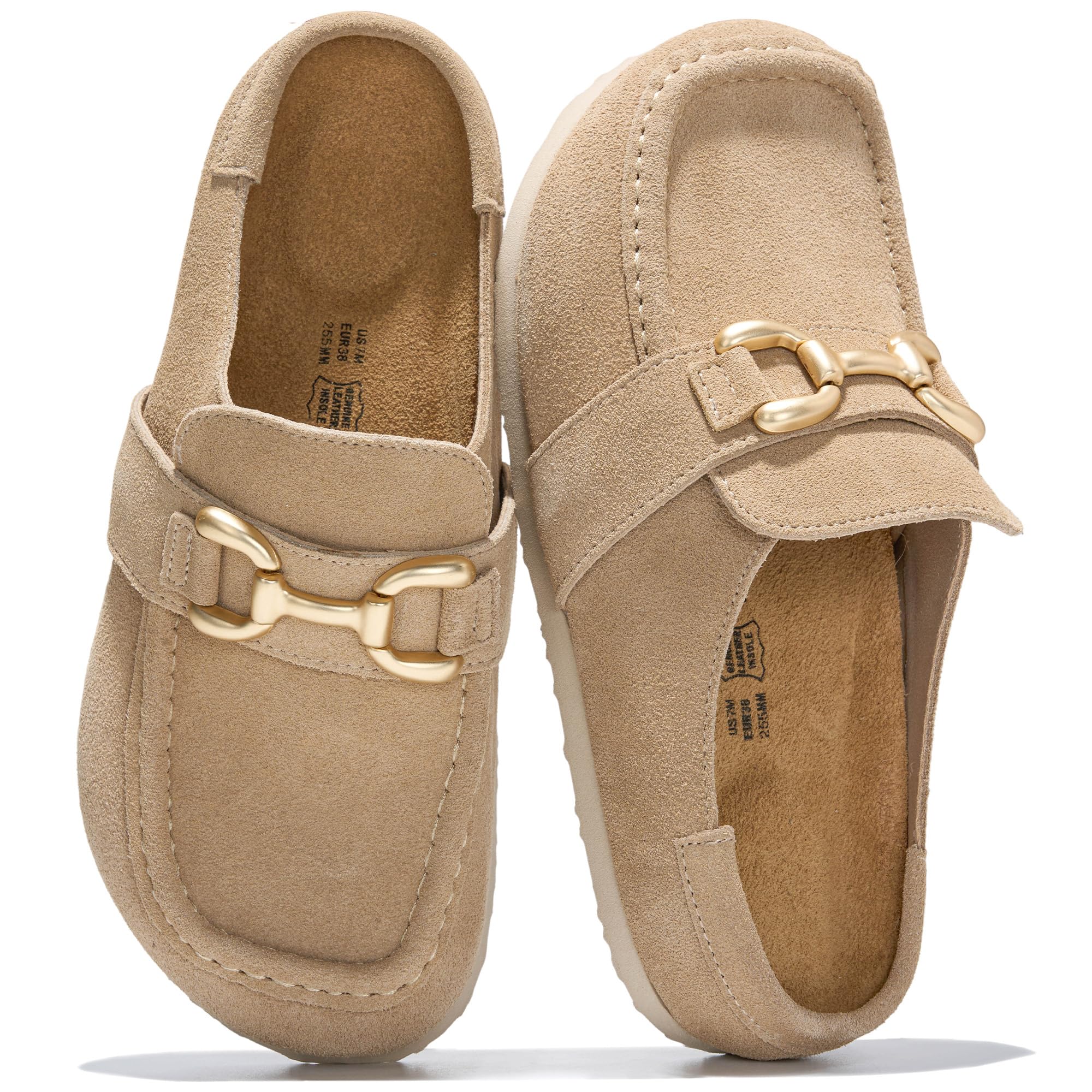 Project Cloud Women's | 100% Genuine Leather Loafers | Lightweight | Non-Slip - Holly