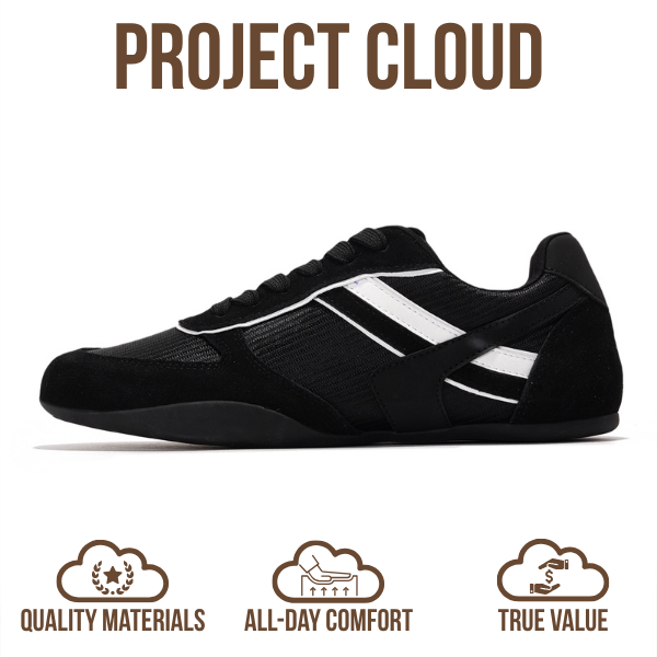 Project Cloud | "Holy" Lace Up Shoes for Women | Memory Foam Insole | Lightweight | Non-Slip
