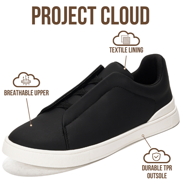 Project Cloud | "Hudson" Men Sneakers | Memory Foam Insole | Lightweight | Non-Slip