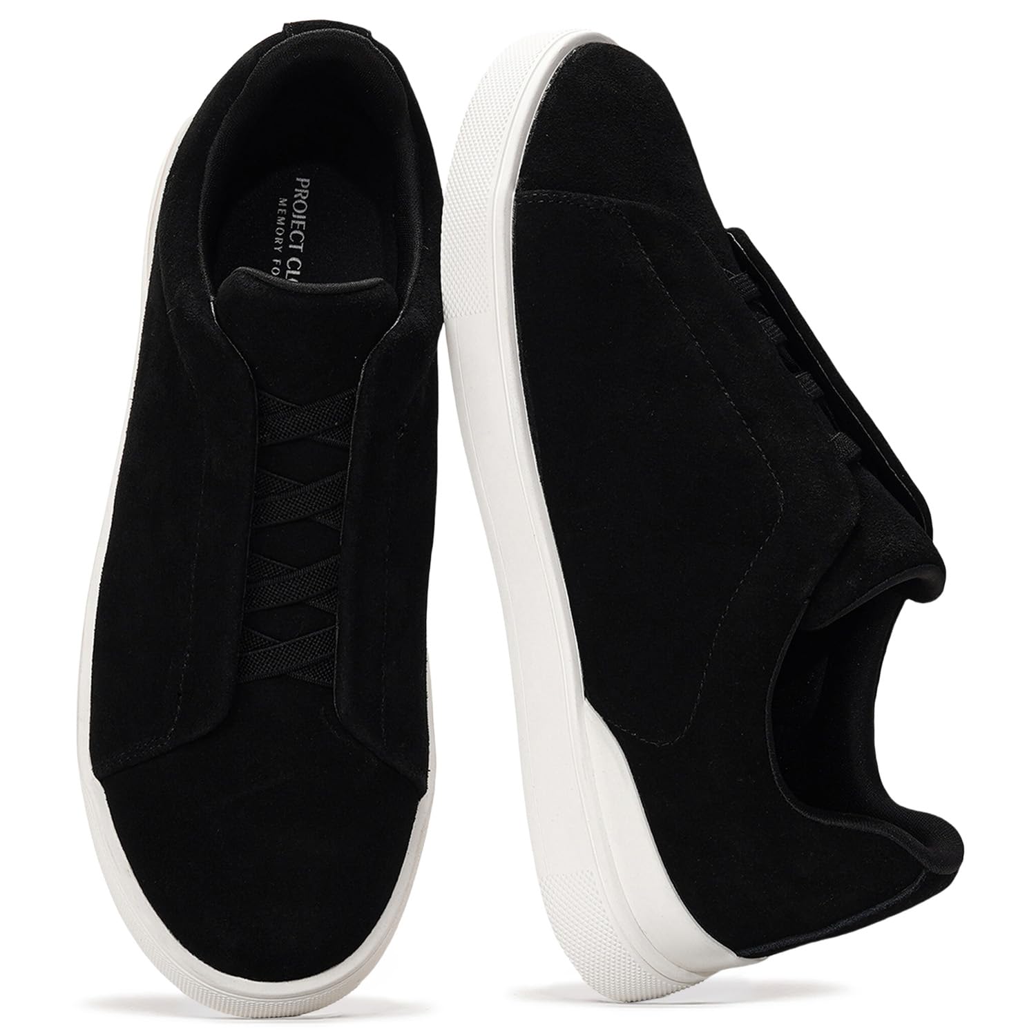 Project Cloud Men's | Slip-On Sneakers for Men | Memory Foam Insole | Lightweight | Non-Slip - Hudson