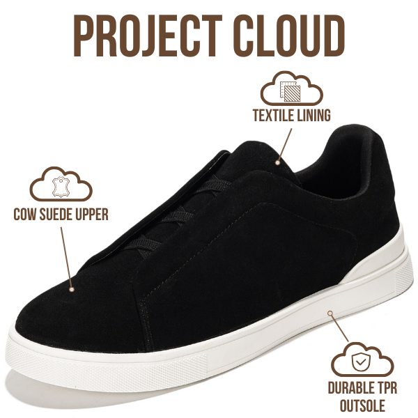 Project Cloud | "Hudson" Men Sneakers | Memory Foam Insole | Lightweight | Non-Slip