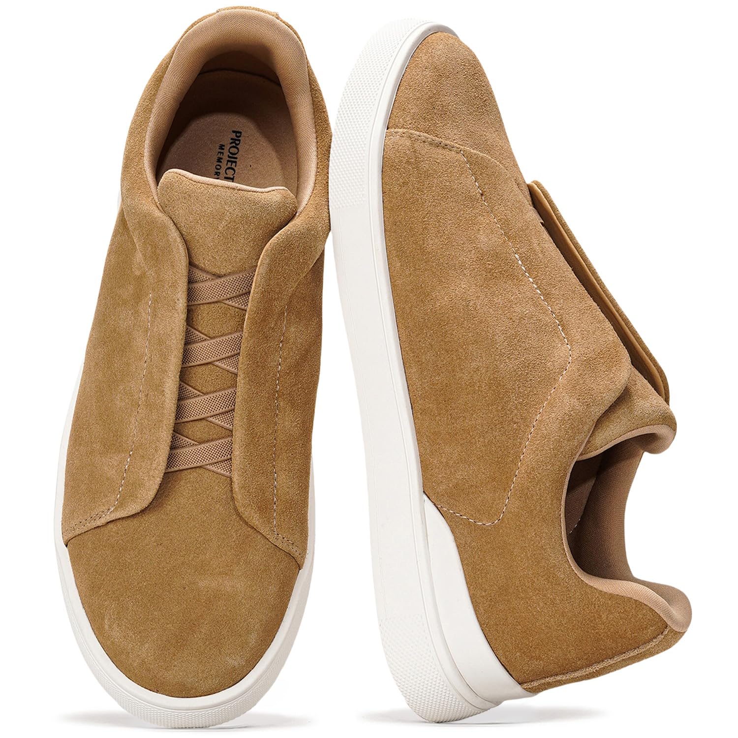 Project Cloud Men's | Slip-On Sneakers for Men | Memory Foam Insole | Lightweight | Non-Slip - Hudson