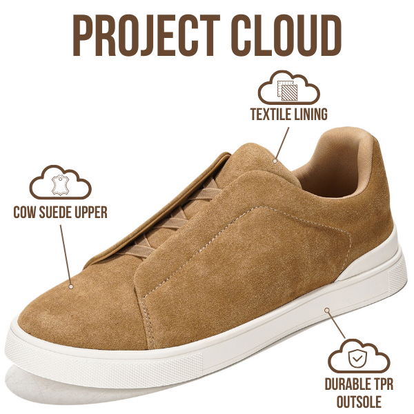 Project Cloud | "Hudson" Men Sneakers | Memory Foam Insole | Lightweight | Non-Slip