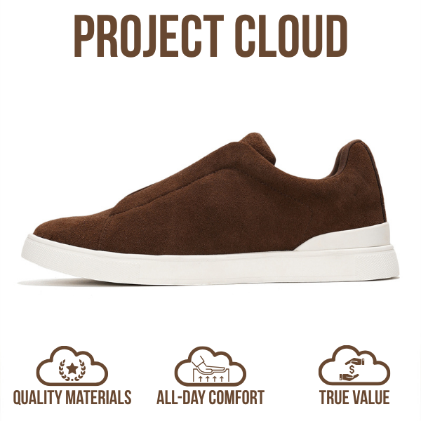 Project Cloud | "Hudson" Men Sneakers | Memory Foam Insole | Lightweight | Non-Slip